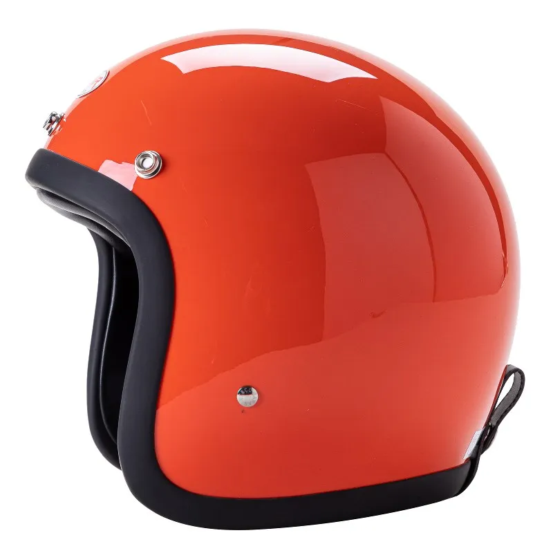 Handmade Fiberglass Retro Motorcycle Helmet 3/4 Open Face Motorcycle Helmet 500TX Handmade Fiberglass Retro Motorcycle Helmet 3/4 Open Face Motorcycle Helmet 500TX