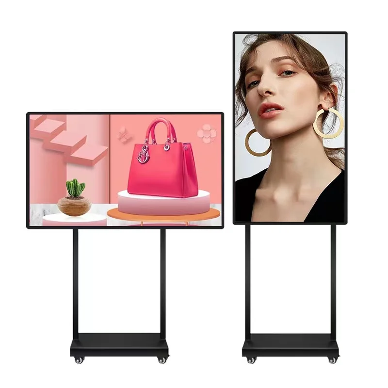 43 Zoll FHD/4K 1000-5000 Nits Indoor/Outdoor-Touch-Digitalständer Android-Display mit hoher Helligkeit, Schaufenster-Werbung, LCD-Display