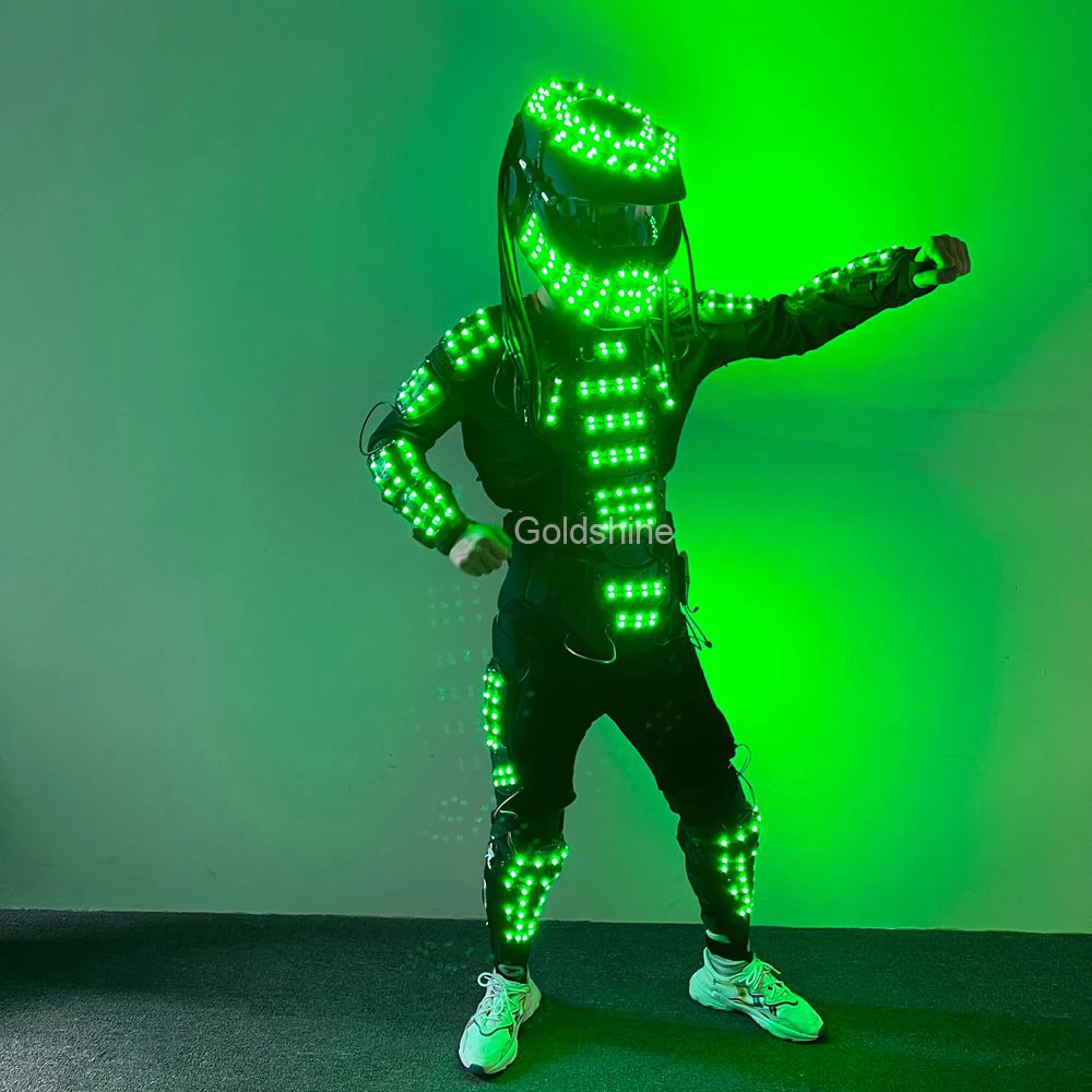 Светодиодный костюм-робот для ночного клуба карнавала