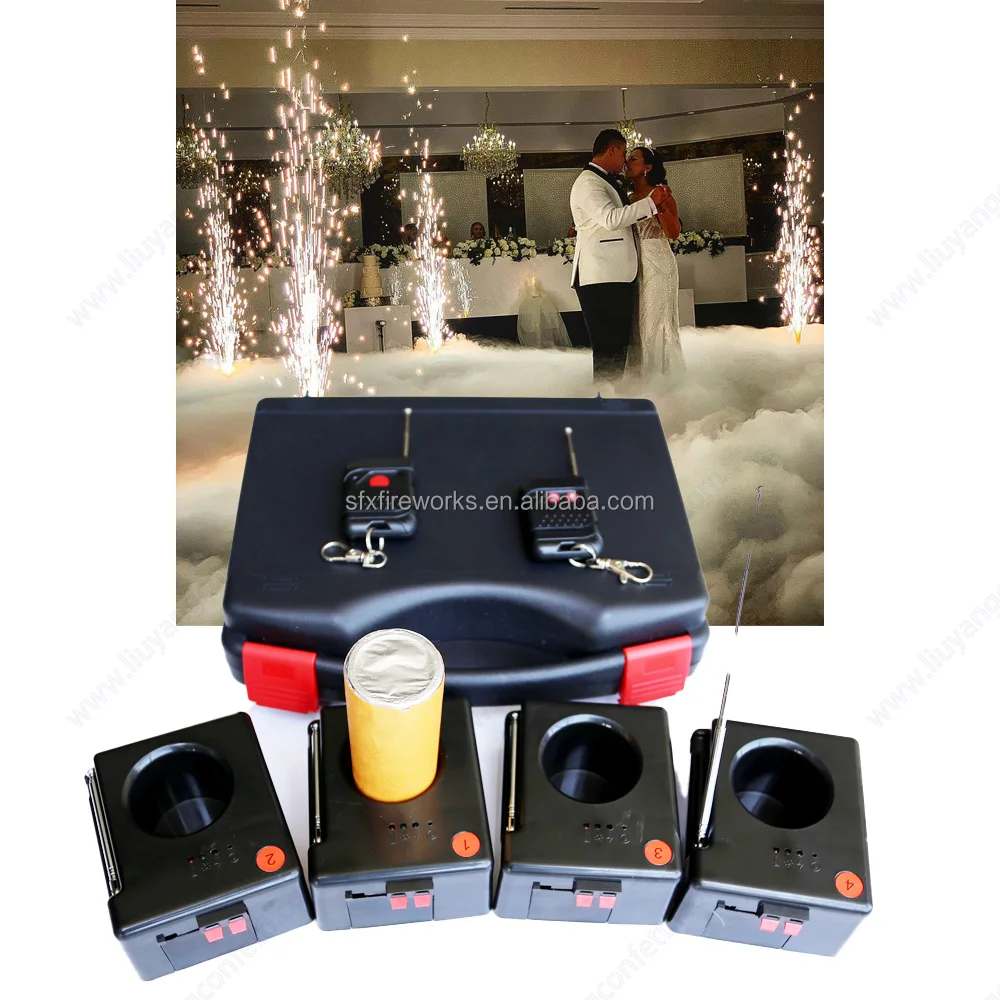 Indoor Effect Wireless Remote Control Fire Stage Fountain