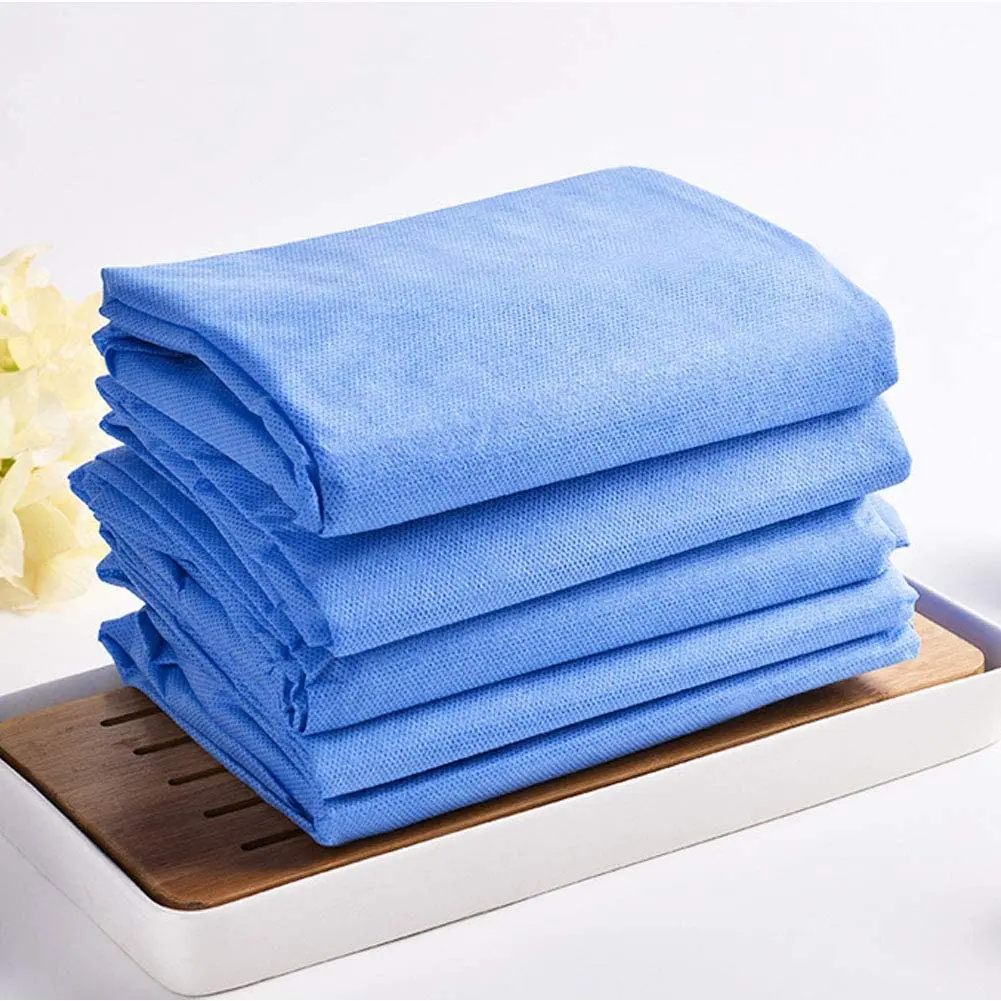 Disposable Spa Body Wrap Bathrobe Non Woven Breathable Bath Robes For Women Tanning Massage