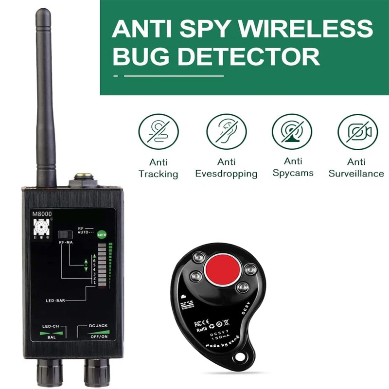Anti spy Audio Recording Detector spy Camera Detector Anti spy Detector  Professional Factory