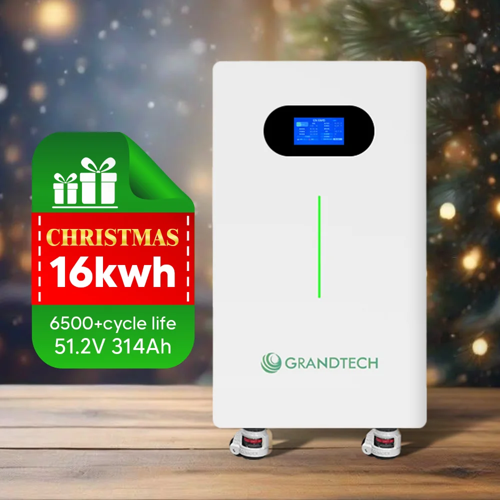 300Ah 200ah 314ah Lithium Solar Battery 15kWh 16kwh Floor Mounted 48V Lifepo4 Battery Mobile 51.2V Home Energy Storage System