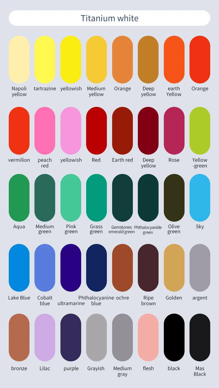 Wholesale High Quality Nontoxic 500ml Golden Silver Metallic Acrylic