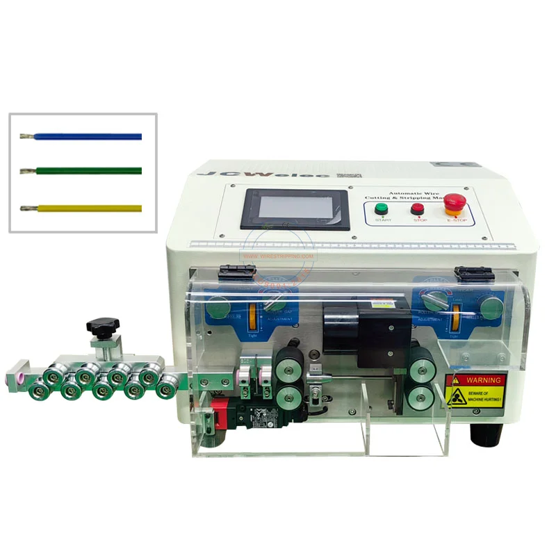 JCW-CS03 Chinese Factory Automatic Cable Cutting Stripping Machine Wire Peeling Stripper Machine