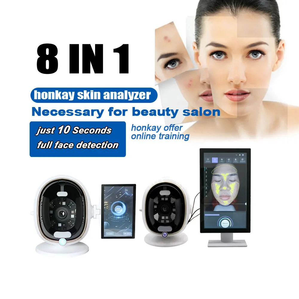 Competitive Pricing Skin Analyzer Device Skin Analysis Beauty Equipment  Skin Analysis Magnifying Glass With Light