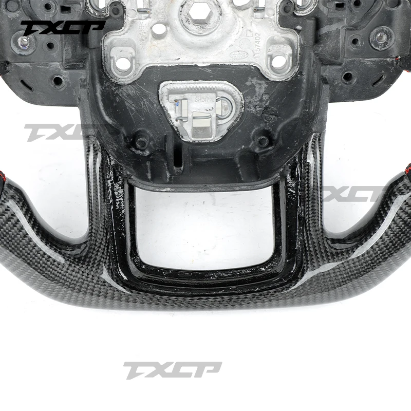 Custom Alcantara Led Carbon Fiber LED Steering Wheel Fit for Land Rover Racing Wheel Convertible