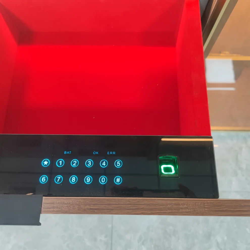 RMS Wardrobe Fittings Cabinet Concealed Safe Box with Fingerprint Lock ...