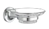 soap holder with glass