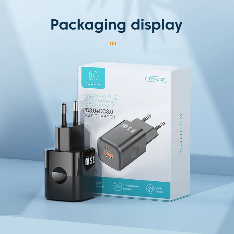 KUULAA 33W Gan USB C Charger Efficient Charging Solutions