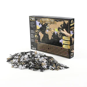 Custom Luxury Car Bear Jigsaw Puzzle 1000 Piece Paper Puzzle for Adults and Children of Jigsaw Puzzles