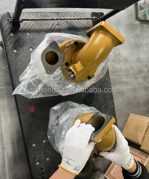 Hot Sale Genuine Water Pump for Komatsu PC1250-8 Excavator PN 6240-61-1102 Compatible with PC1250-7 for Diesel Engine