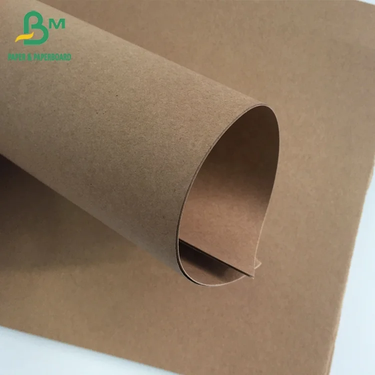 Natural Container Board Unbleached Kraft Paper 300gsm