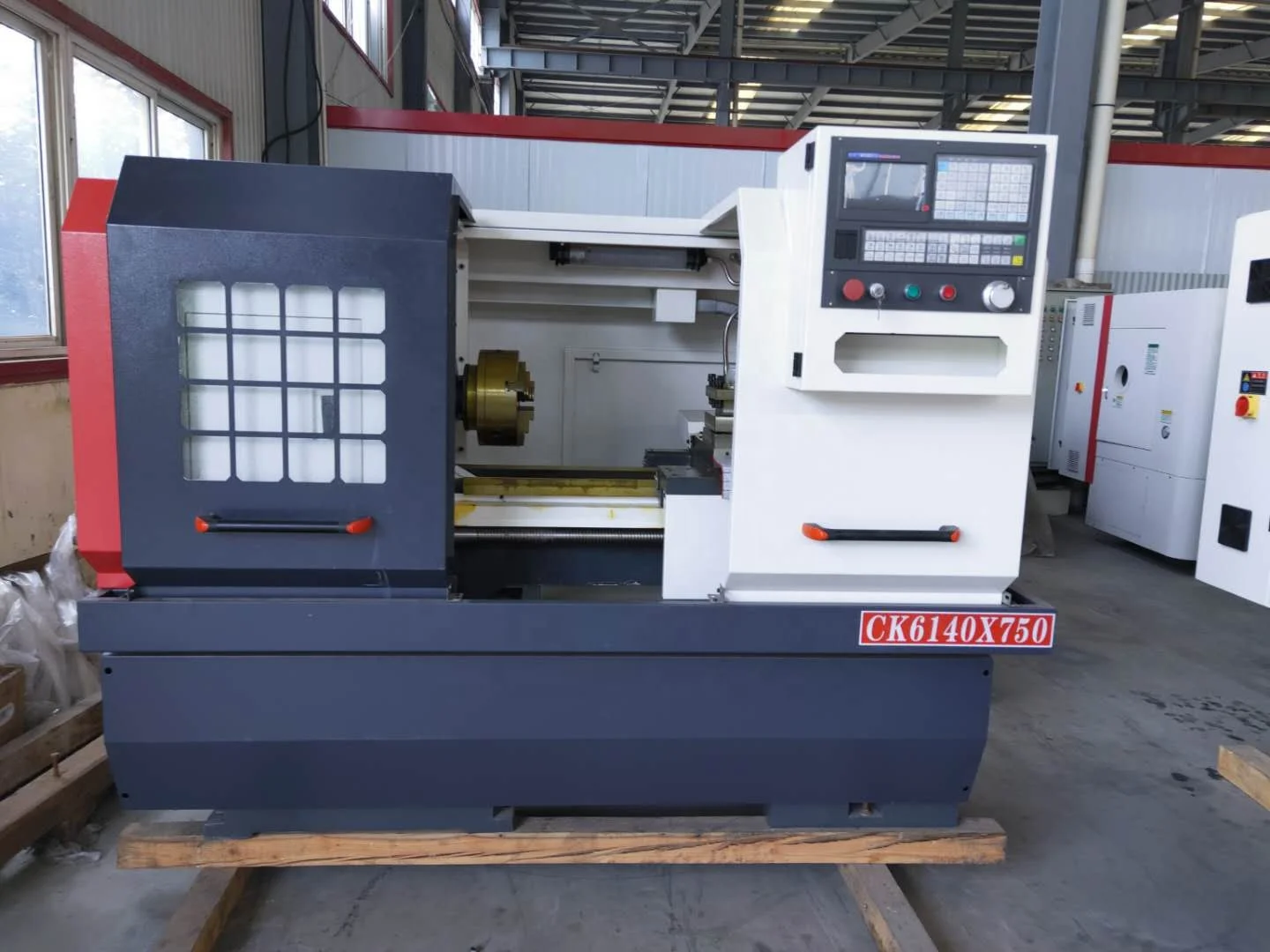 Cnc Lathe Machine Price CK6140x750 Cnc Turning Machine
