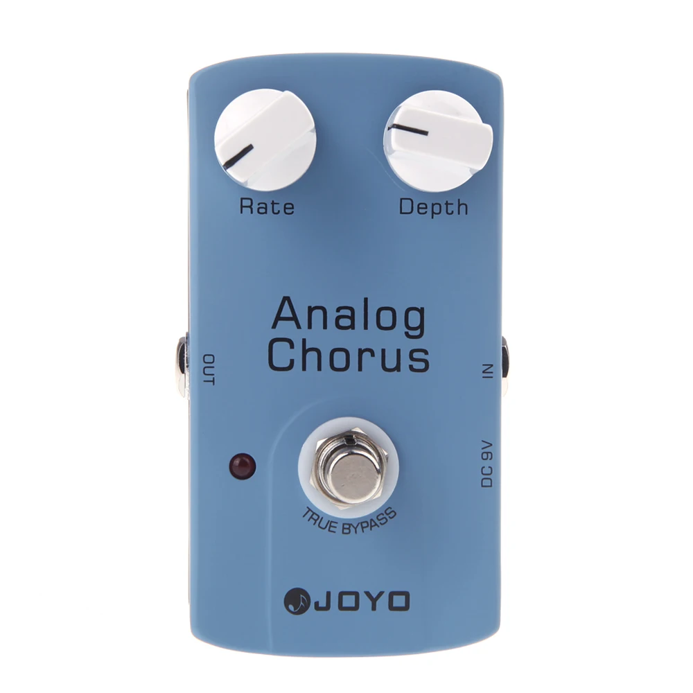 Analog Chorus Effect Pedal For Electric Guitar – JF‑37 Overdrive Style Pedal With Speed & Depth Controls - View #5