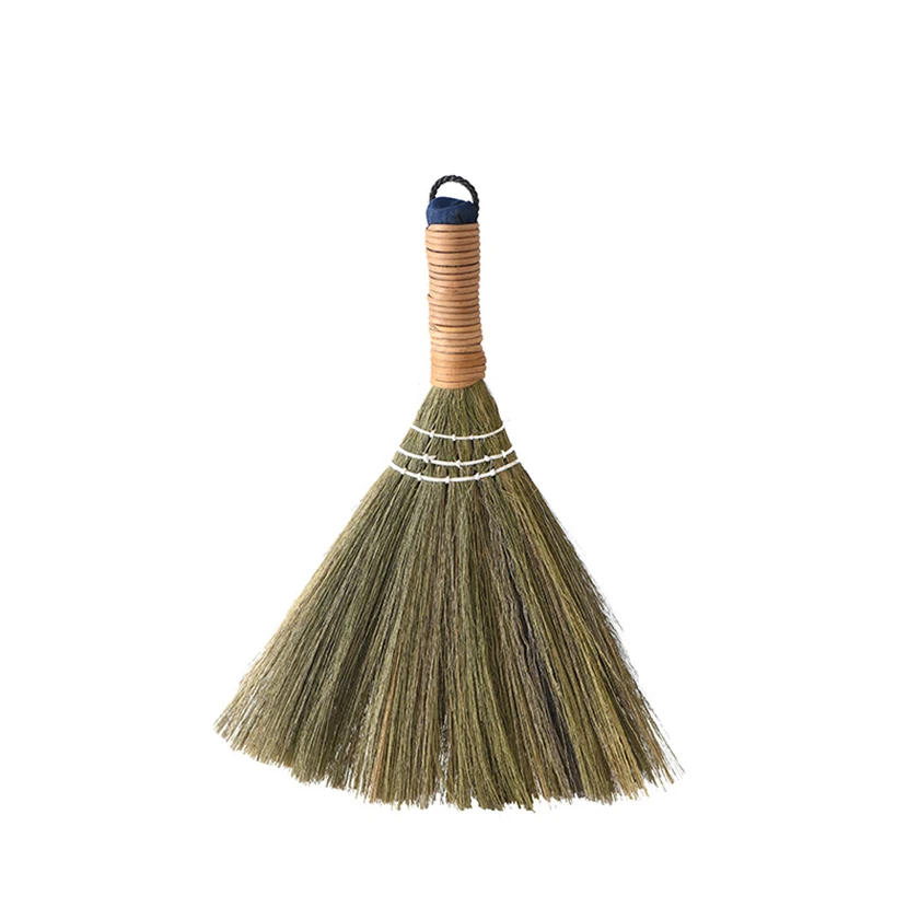 Плетеная Мягкая ручная метла ручной работы для домашнего использования