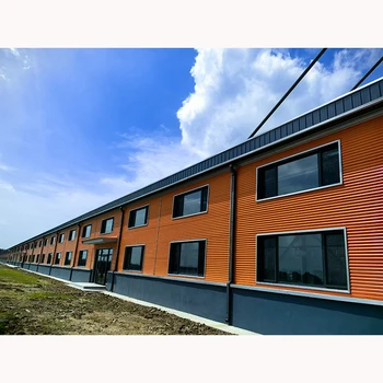 Ready-Made Low-Cost Steel Structure Building Customizable Hotel Design Factory-Warehouse Made High Quality steel building