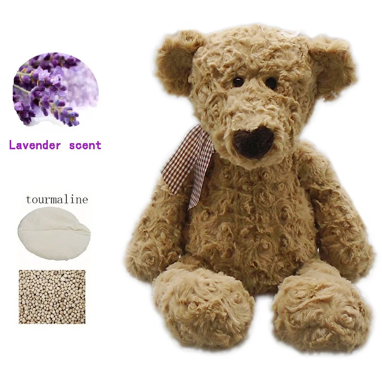 Wholesale Custom Cute Heat Bear Microwavable Plush Toy Heating Pillow