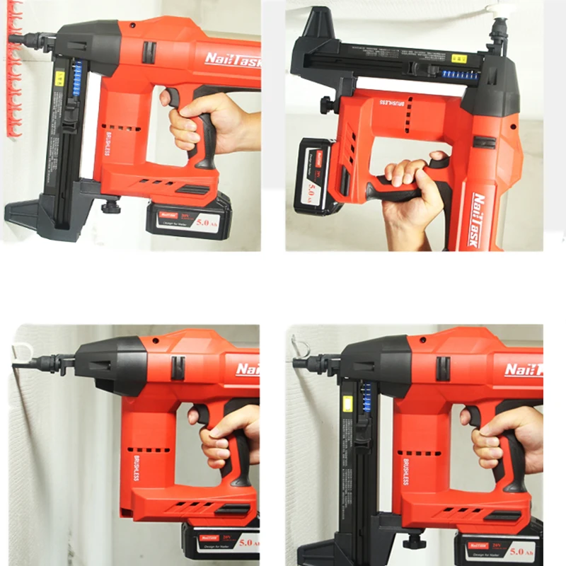 Dccn100x Electric Air Concrete Nail Cordless Stenel Nail Gun Buy Toua