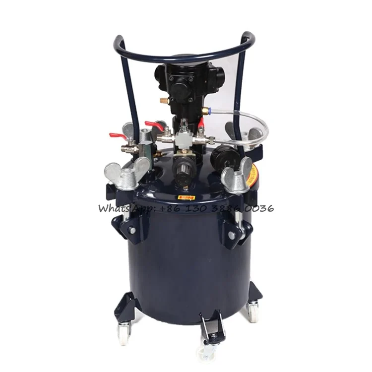 30l Regler-rührwerk Farbbehälter Tank-mixer Pneumatischer Rühr- Und Mischtank Für Lackier-druckluftsprüher