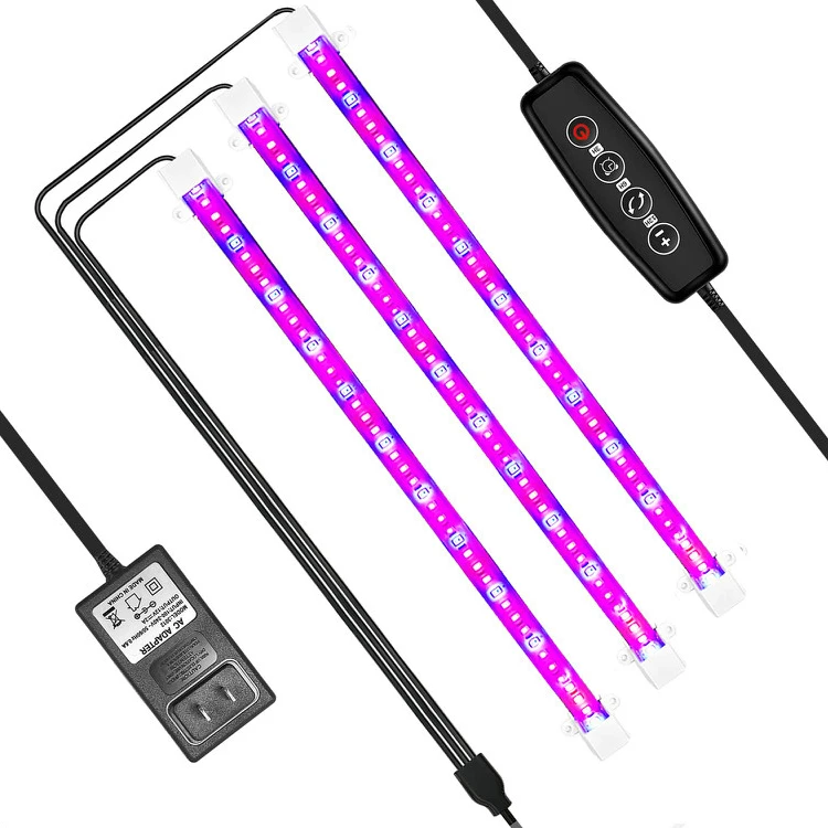 Big Discount multicolor full spectrum led grow light 36W 132 LEDs for Hydroponics Greenhouse