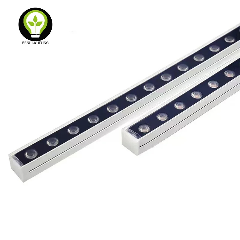 2020 Flexible Silicone LED Wall Washer Light 3D Free Bending DMX512 Top Side Bend Limitless Application Smart Strip Lights