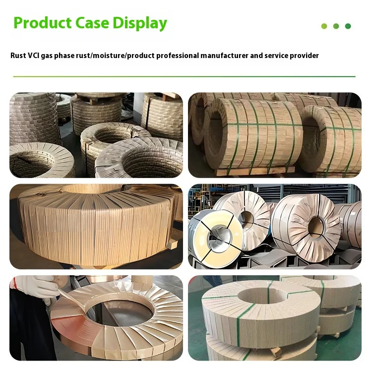 Factory Customized 80-60g Rolled Composite Wire Industrial Wrapping Paper with Print Wrinkled Wrapping Paper for Industrial Use