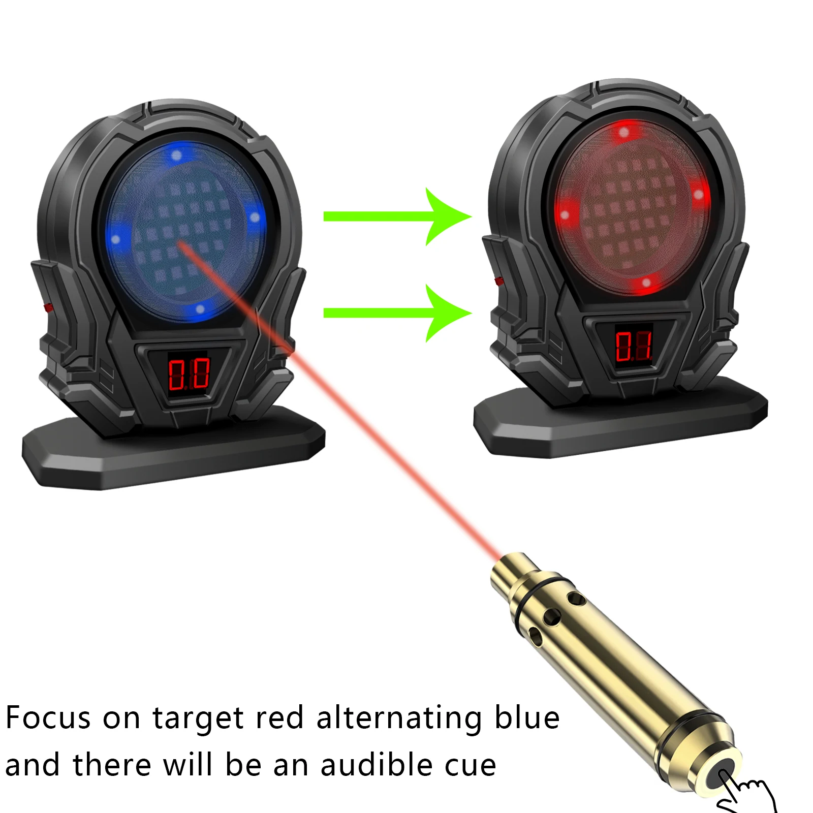 Laser Induction Target New Electric Scoring Practice Target With Sound ...