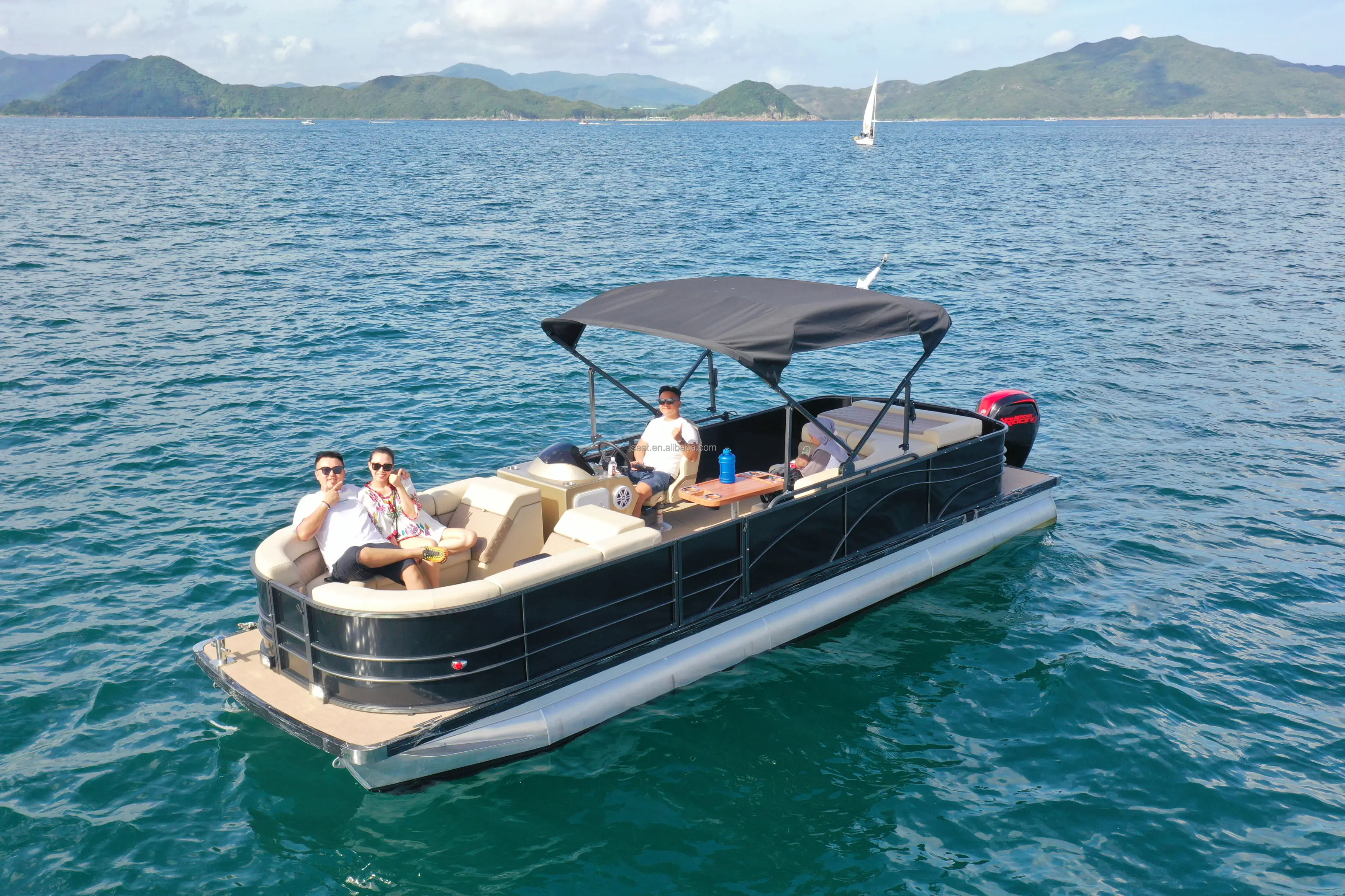 Professional Customized Double Hull Pontoon Boat For Sale Buy Harris