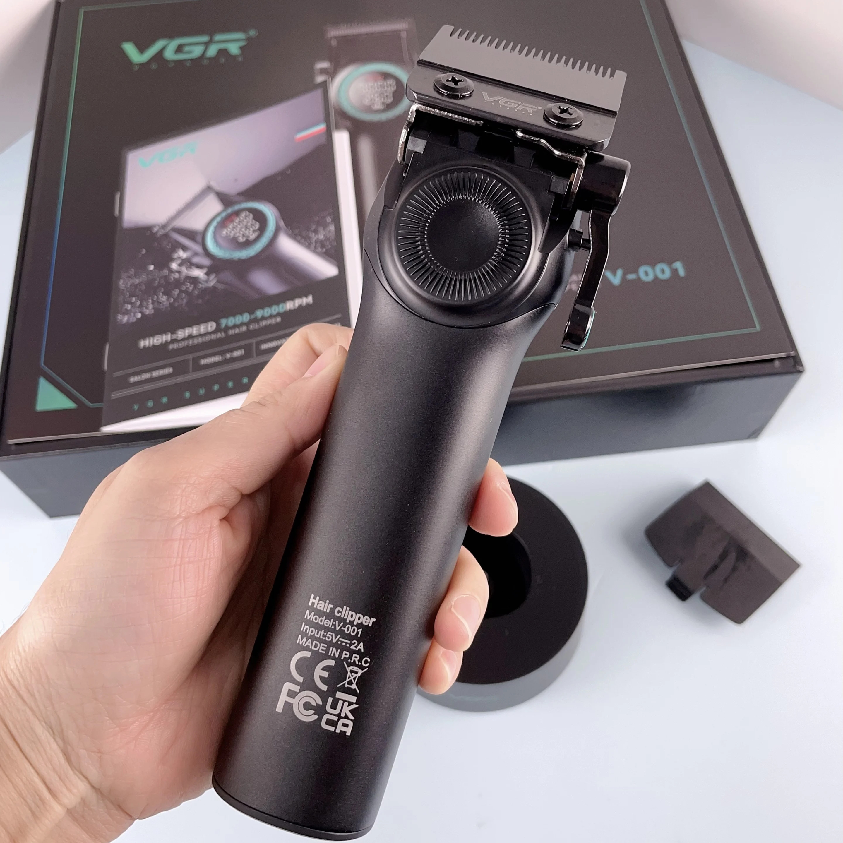 Vgr V-001 New Model Metal Professional Rechargeable Electric Hair ...