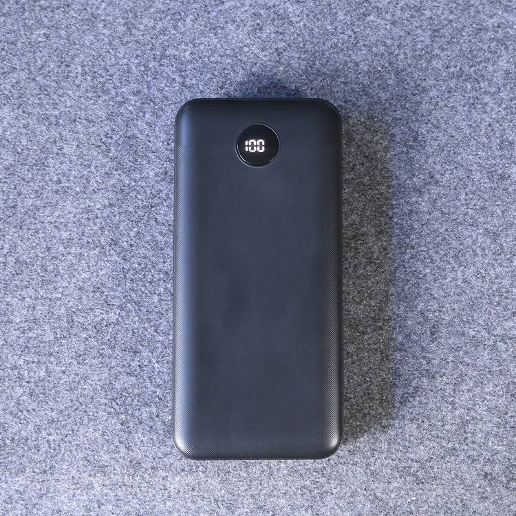 Power Bank 20000mAh for Laptop 65W Super Fast Charging Digital Display Built-in USB-A+C Ports Portable Charger Black White PB189