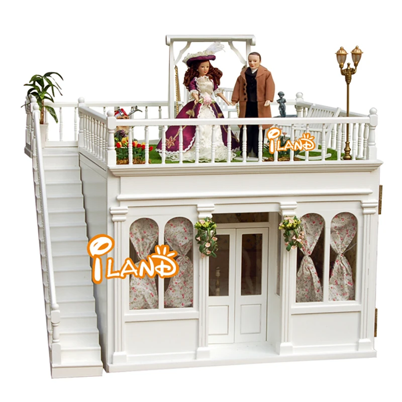 Miniature Mart Big Size Dolls House With Dining Room, Terrace