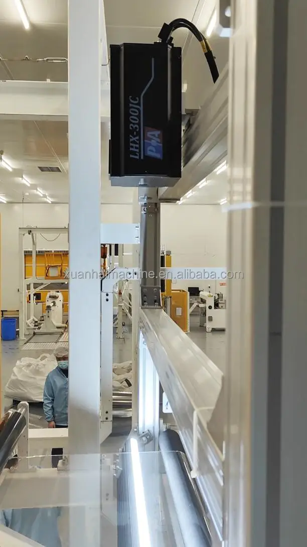 Automatic Non Woven Fabric Quality Inspection Rewinding Machine