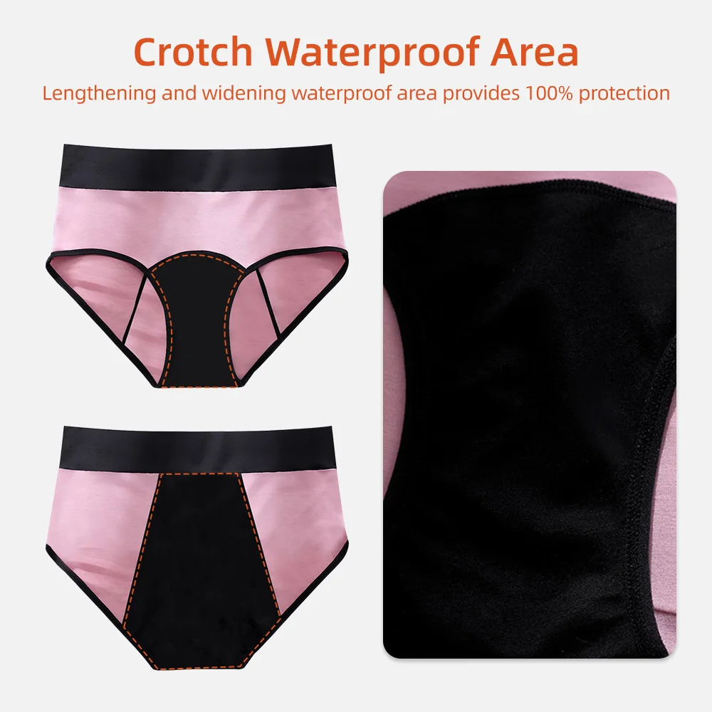 Aidingcare Women's Menstrual Underwear Period Panties for Sensitive Sk - product detail 2