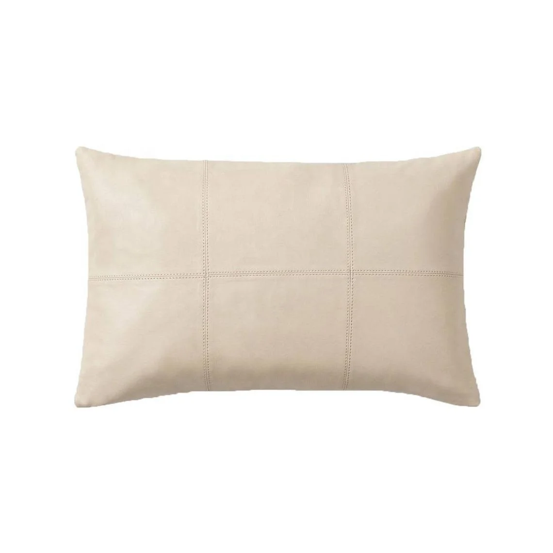 genuine leather throw pillows