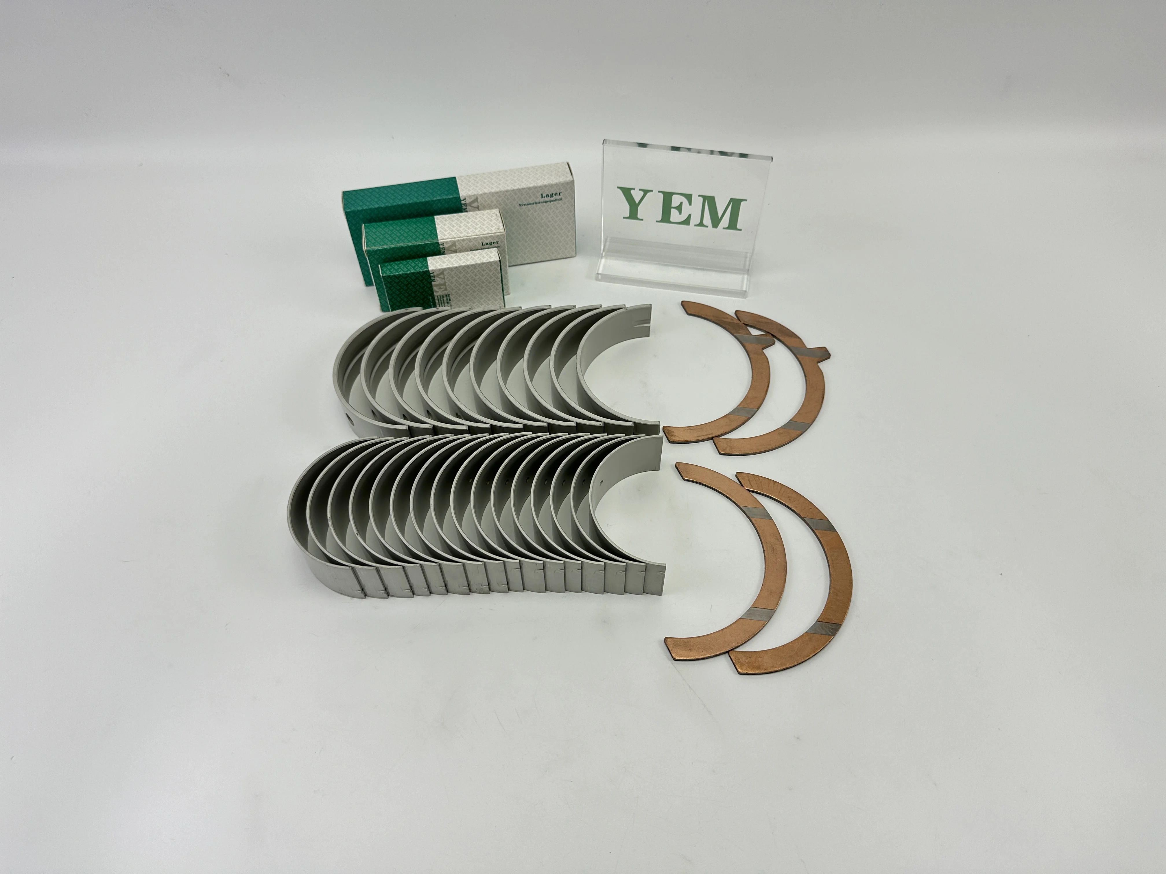 OEM Engine Parts Main & Rod Bearings With Thrust Washer for Liebherr D9408 D9508 Engine Parts 3