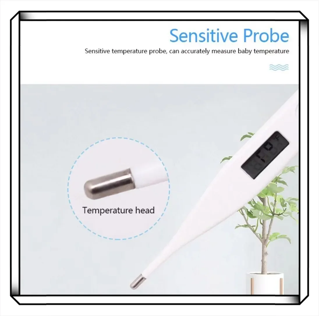 Certified Factory Wholesale Price STOCK Rigid Adult Baby Oral Rectal Armpit Fever Medical Clinical Digital Thermometers