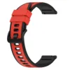 red and black