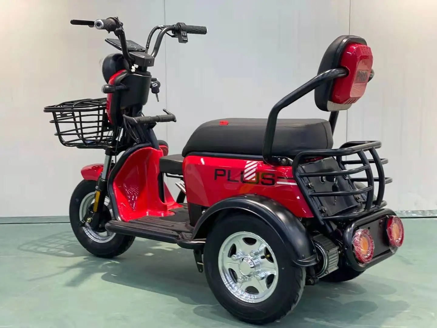 レッド電動三輪バイクBDQ-6288