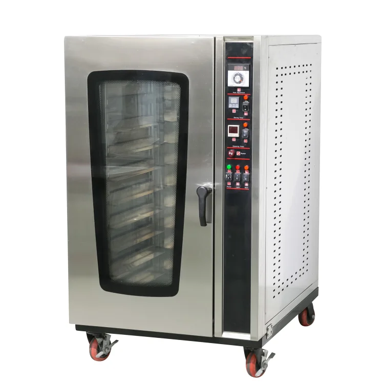 Commercial Gas Hot Air Convection Oven Gas 10 Trays Gas Oven For Bread