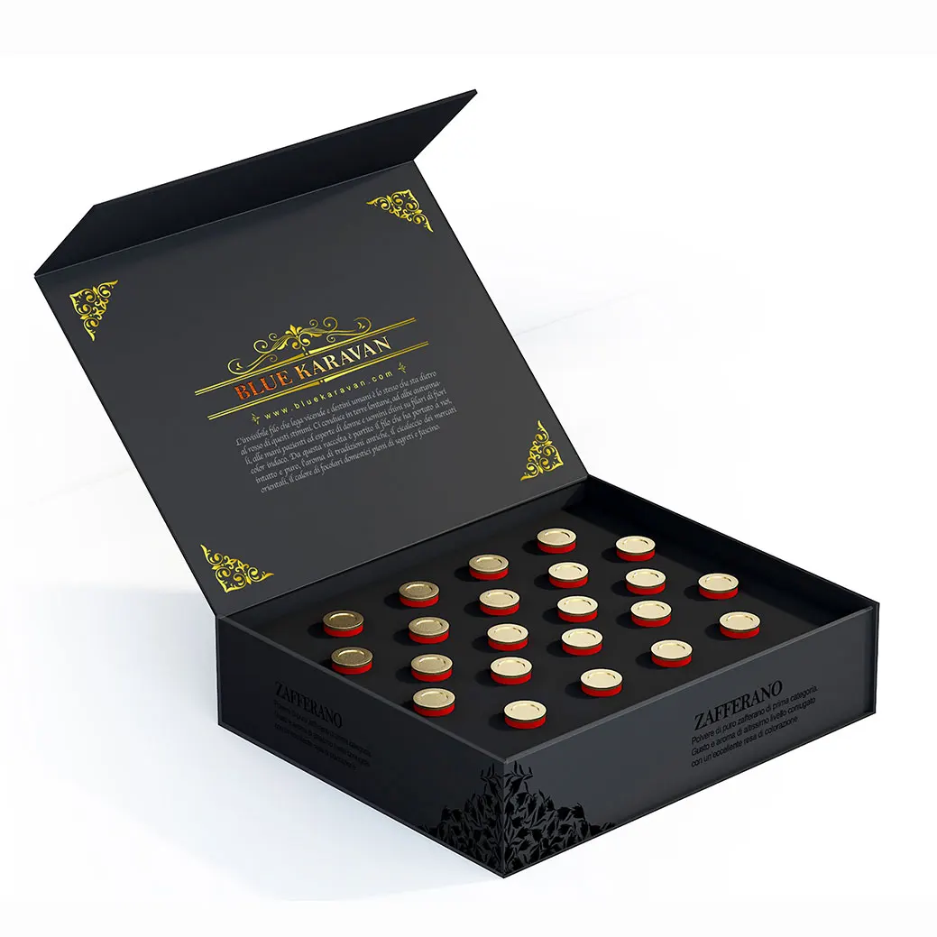 Custom Printing Paper Cardboard Coffee Capsule Pod Gift Box Packaging for Coffee Capsule