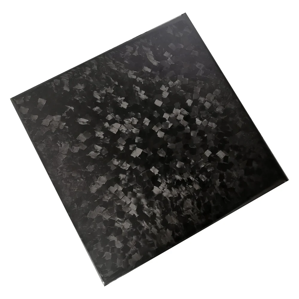 Chapa De Fibra De Carbono De 200* 400* 1,0 Mm 3k Twill Lustr