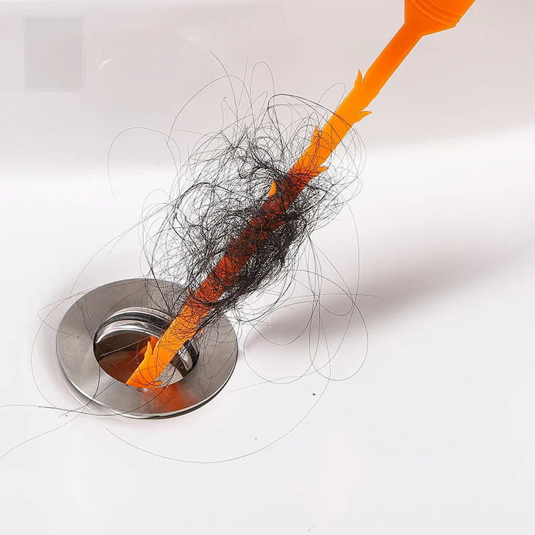 Лидер продаж на Amazon, новый продукт, сливной шланг, очистка, разблокировка, удаление волос, канализационный фильтр, инструмент, сливной очиститель