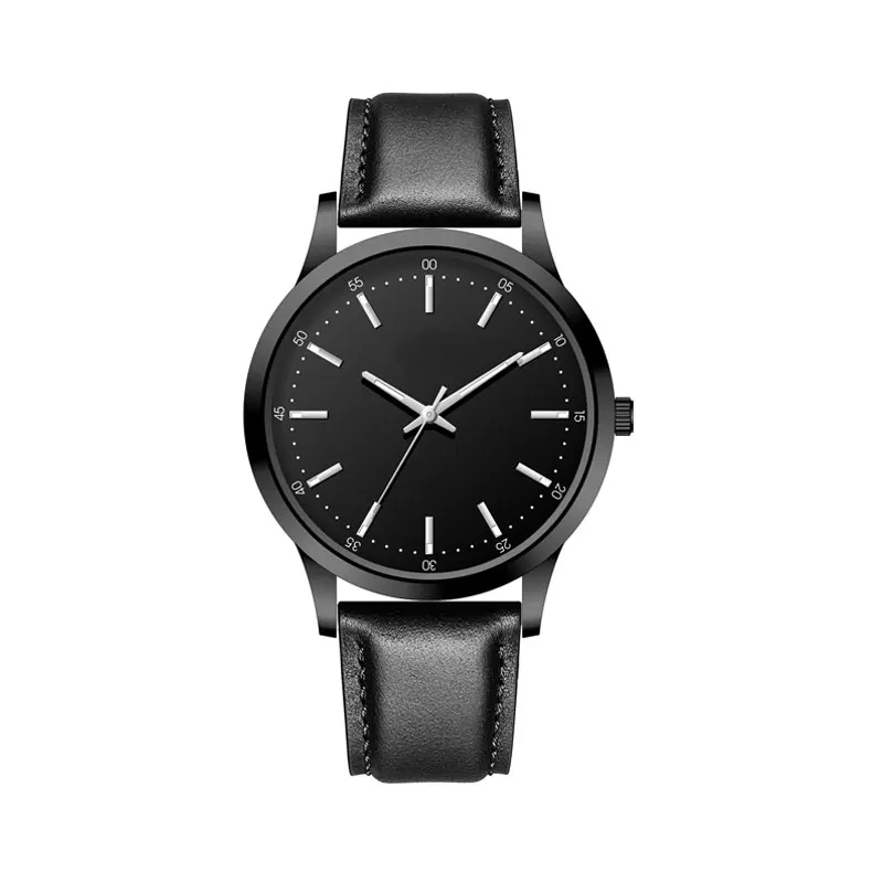 Unisex Quartz Watch Custom Logo Modern Minimalist Watch Men Fashion Cheap Luxury Accessories Women Wristwatch Corporate Gift Set