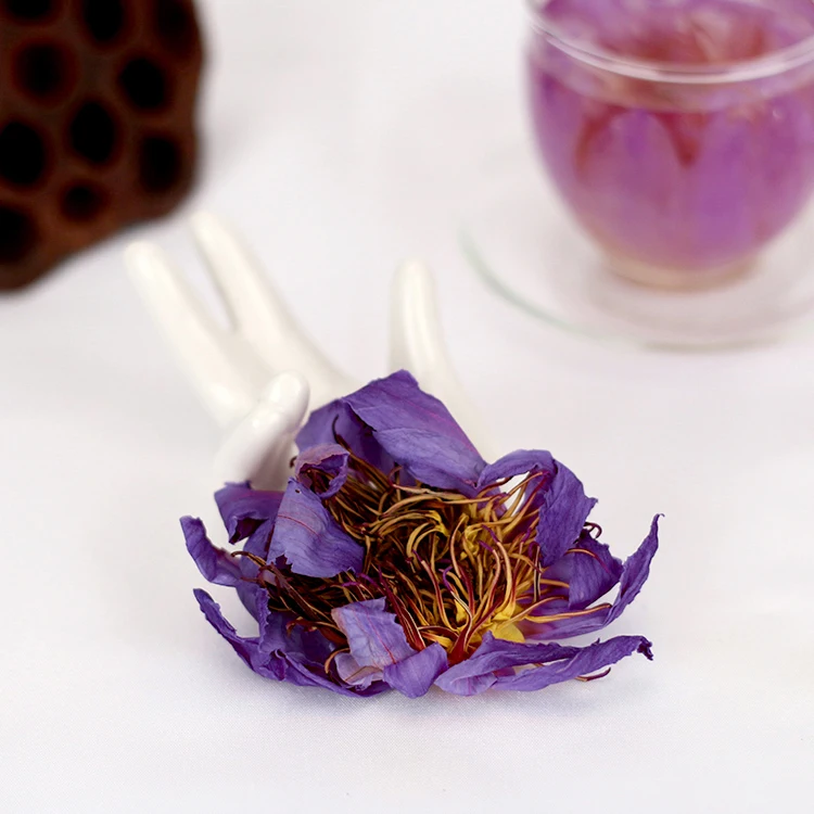 Natural Dried Blue Lotus Flower Nymphaea Tetragona For Tea Buy Blue
