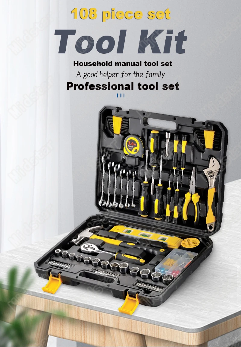 108 pcs tool kit d 1