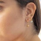 Silver Heart Earrings Earringsheartsilver Designer Earrings S925 Sterling Silver Simple Versatile Zircon Romantic Heart Piercing Stud Earrings