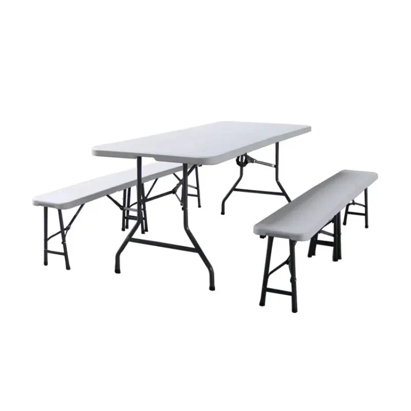 Folding Table Plastic 6 Ft Heavy Duty Table Camping Working Table