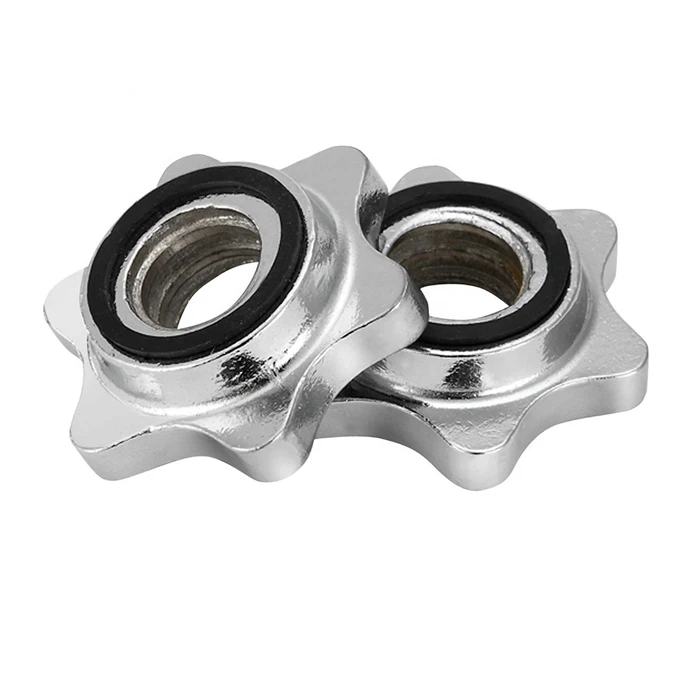 34 Inch Standard Threaded Solid Chrome Tricep Bar