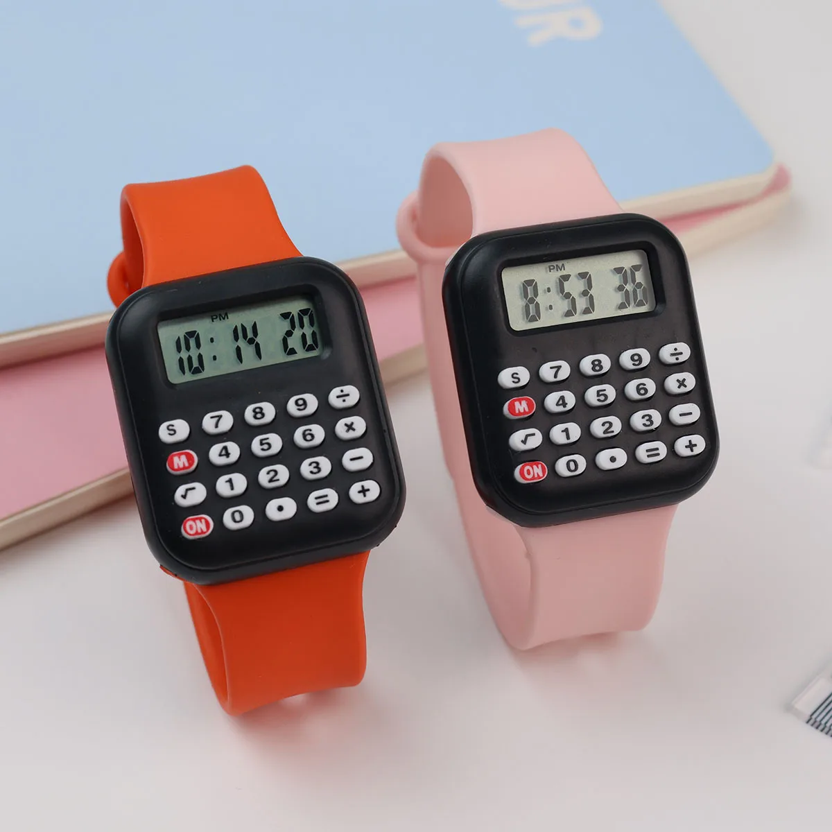 2025 Kids Multifunctional LED Calculator Watch